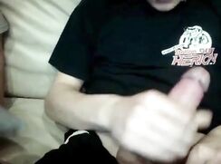 Cumming with a friend