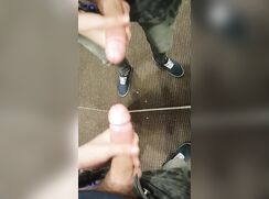 teen jerks off cum☆