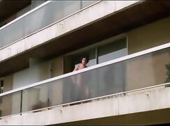 Locked Outside Naked!