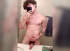 daddy rex playing with big dick