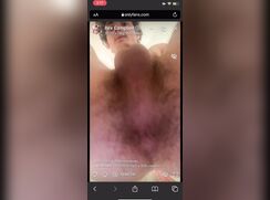 daddy rex playing with his ass