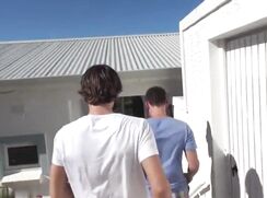 Fucked by sexy blond boy.