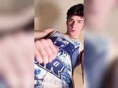 Cute Wrestler Twink Jerks Off Gay Boys Porn