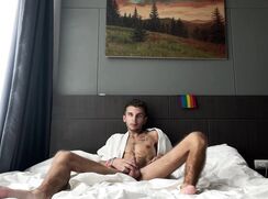 [ABX][4][928] - Tattooed twink entertains himself in the morning, join