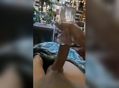 Boy Moans with big load porn record