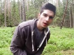 Hunk in nature gay boys porn tube