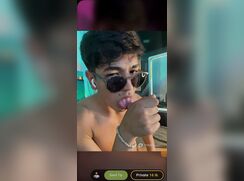 IsaacToyBoy fuck dildo,cum and eat cum