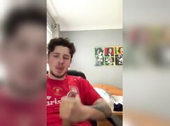 [ABX][A][197] Amateur wanking and hot cumshot