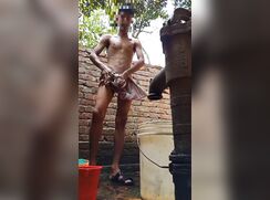 Just an outside shower cam boys porn