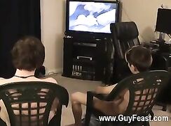 Jared is jumpy about his first time draining