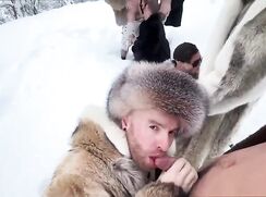 Only fans in the snow