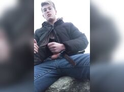 [ABX][5][033] - I took a real risk masturbating on the beach