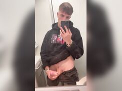 [ABX][5][063] - I get horny on a train and go to the bathroom to stain it with cum