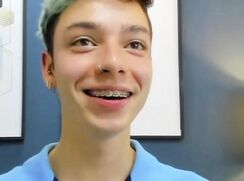 Cute cammer twink J/O boys porn