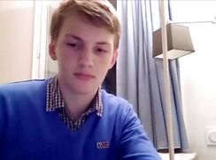 cute britt like prince guy finaly reveals big cock wank