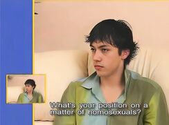 GBT Twink Misha on Sofa - AI Enhanced