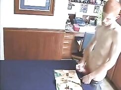 [T78]-[03] -Tristan - Red dude cum on table