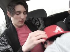 Car play threesome gay porn videos