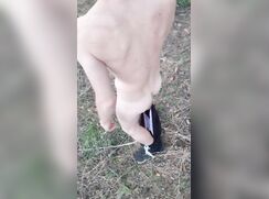 [MC]-[259] Russian guy was almost caught jerking off in the park