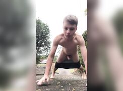 Naked Happy Crazy Boy