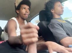 Bro wanted a ride but ain’t have no gas money so I told him stroke my shi for the fre