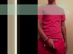 Black Twink Stud showing off