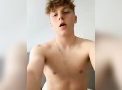 Hot Alfie from UK cums