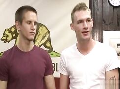 Another guy dominated in adult bookstore