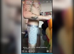 sexy luca playing around