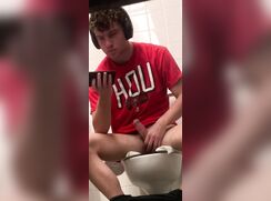 Spy teen wanking and cumming