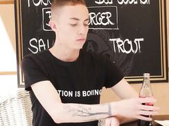 Small passiv boy has fun