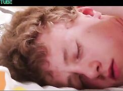 Sabian: Blond boy with hulahoop gets horny twink porn