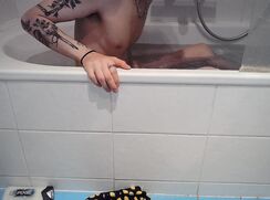 [ABX][5][219] - Teen skinny boy masturbating in bathtub high