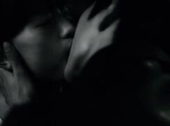 B&W scenes from The Eighth Sense Korean gay romance movie