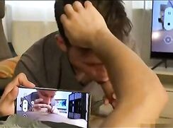 jerking off sucking fucking bareback session