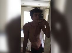 geogeous face fit body guy wank