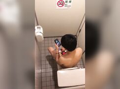 Japanese boys toilet spycum7A