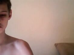 cute fit guy hairy balls wank