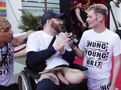 Hung Young Brits Interviews Nude Guy-No Cum 259