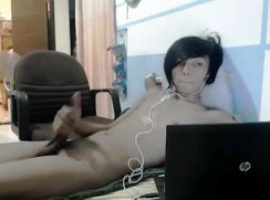 18yo Asian twink cums boys porn