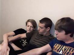 Suck mine too three Twinks cam gay porn - AI Enhanced