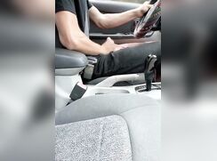 [OCF-GBT][0047] Teenager jerks off in his car, couldn’t wait to cum