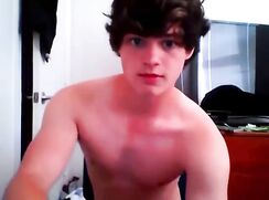 cue fit big cock guy wanking cam