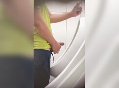 Asian Wank Urinal Cum Spy Cam Porn