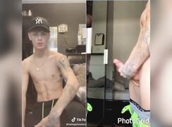 famouse tattoo tiktoker wanking too porn boys