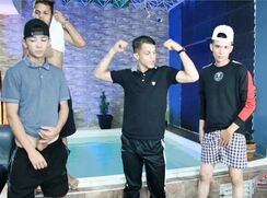 He likes to show his dick