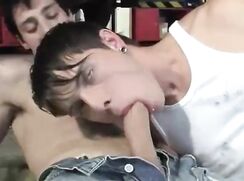 Let's Have a Car Mechanics 4-way Gay Porn Videos