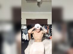 blonde fit big cock jacks showing cum porn