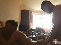 Gray; daddy fucks his hot boy