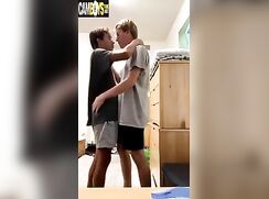 Boys having sex after college twink porn